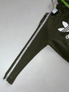 Vintage Adidas Olive Green Trefoil Crewneck Sweatshirt (L)