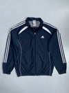 Adidas Climacool 3-Stripes Navy Windbreaker Track Jacket (M)