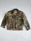 ZUltra Premium Vintage RARE Flight Jacket Pure Leather (L)