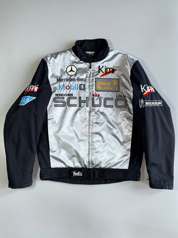 Kimi Räikkönen McLaren Mercedes F1 Silver Racing Jacket (L/XL)