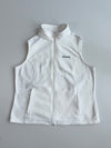 Columbia White Fleece Vest woman’s (XL)