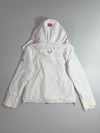 Superdry Wind Yachter White Hooded Windcheater Jacket (M)