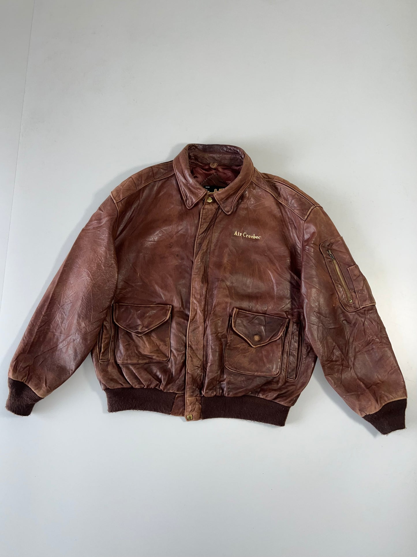 ZSuper Premium Original Leather Jacket (RARE) (XL)