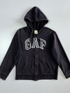 Gap Black Arch Logo Zip Hoodie (M)