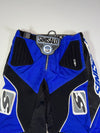 Vintage Sinisalo Motocross Racing Pants Blue Black (W:24) (L:38)