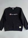 CHAMPION Script Logo Crewneck (M)