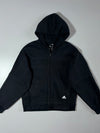 Adidas “Three Stripes” Back Print Hoodie Womens (M)