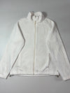 Columbia Fleece Full-Zip Jacket – White Women’s (M)
