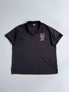 MLB New York Mets Official Polo Shirt Black (2Xl)