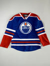 Edmonton Oilers NHL Reebok CCM Authentic Home Hockey Jersey – Blue & Orange (2XL)