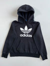 Adidas Trefoil Black Pullover Hoodie(S)