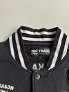 Big Train Osaka Dragon Varsity Jacket – Black & White Japan Style | (XL)