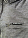 The Redface | Quarter Zip Trail Tee Grey Lime | ( XL)