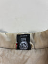 Vintage Diesel Cream Zip-Up Cotton Work Jacket (2XL)