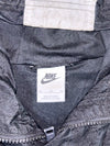 Nike Big Swoosh Black & White Hooded Windbreaker Jacket (XL)