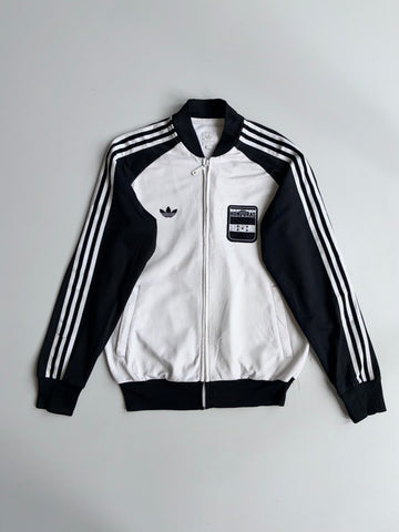 Adidas Honduras Track Jacket –White/Black, Football Edition (S)