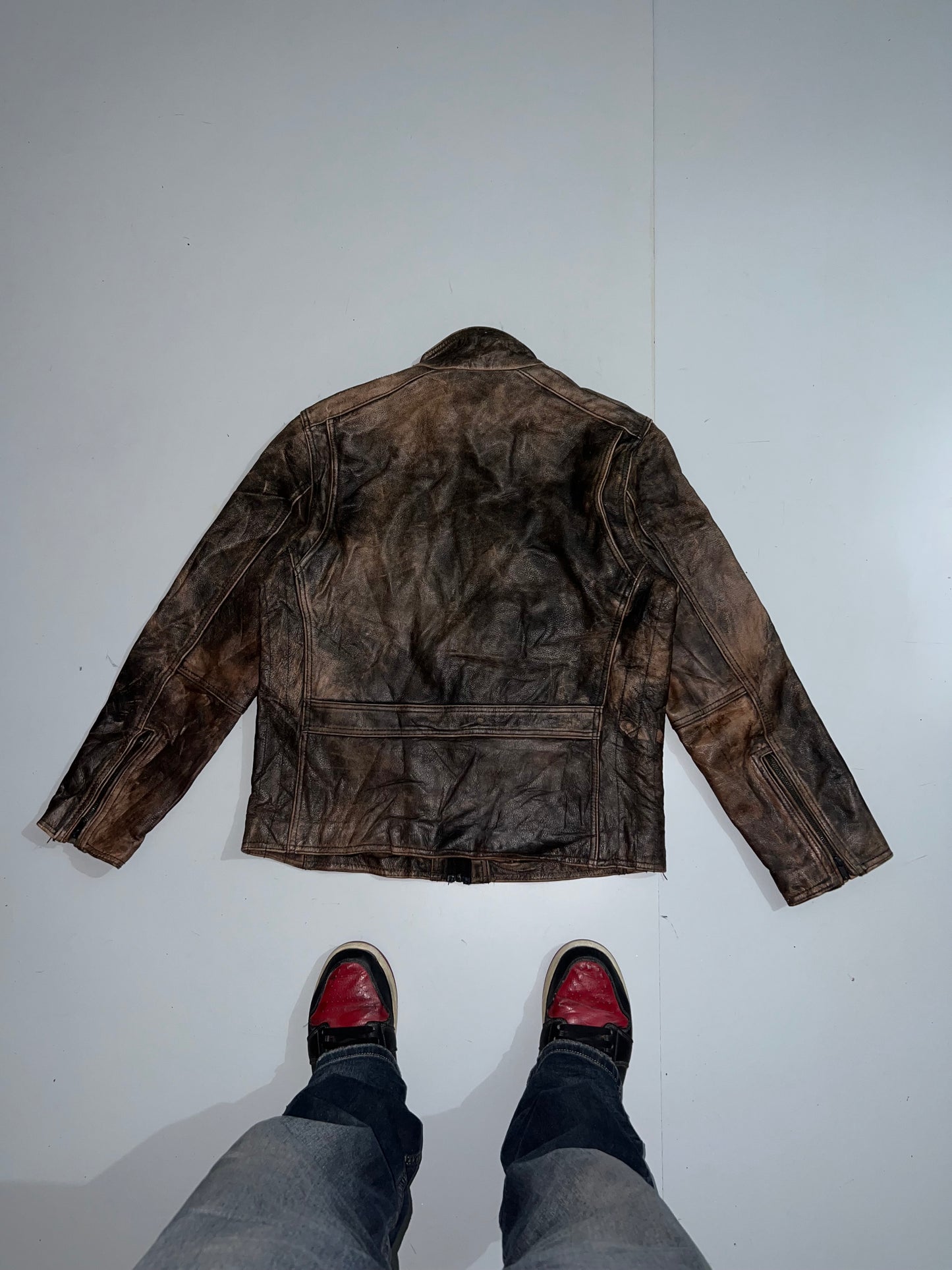 ZVintage Original Leather Jacket (L/XL)