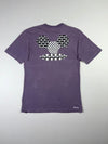 Adidas Originals Graphic Tee Purple, Surreal Print (L)