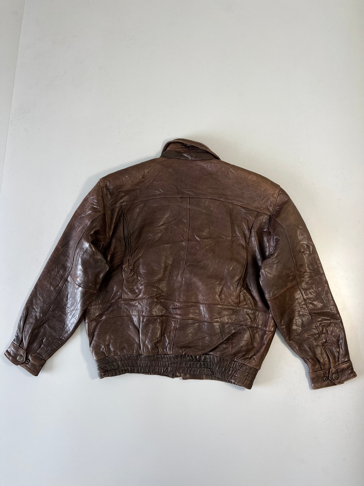 ZSuper Premium Original Leather (RARE) (Designer) Jacket (L/Xl)