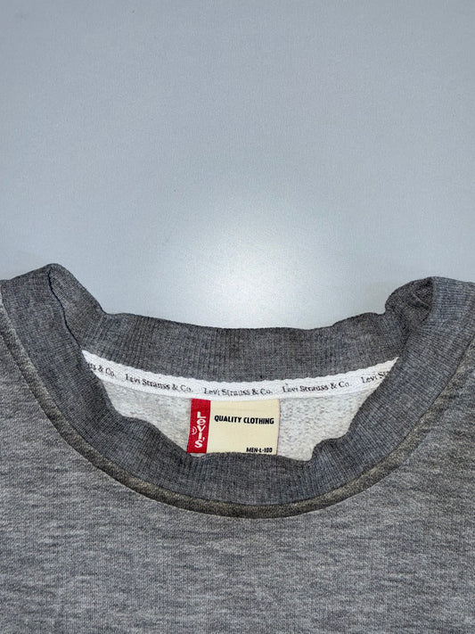 Levi’s Quality Clothing “Jeans Are Put On” Graphic Crewneck (M)