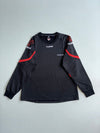 Hummel Black Fleece-Lined Training Sweatshirt – Korean Embroidery – (S)