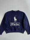 Polo Ralph Lauren | Big Pony Logo Crewneck Sweatshirt (S)