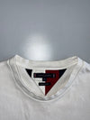 Tommy Hilfiger Vintage White “New York Since 1985” Signature T-Shirt embroidered(XL)