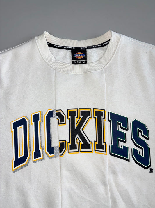 Dickies | Spellout Logo Crewneck | White | Size L
