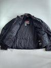 Alpinestars Black Textile Motorcycle Riding Jacket with Purple Mesh Vents & Armor with Detachable Arm (Paded)(XL)