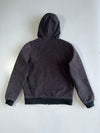 Vintage Dickies Hard Duck Canvas Jacket  Faded Charcoal Black  Quilted Lined Workwear Since 1922 (M)
