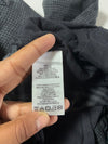 Armani Exchange Houndstooth Pleated Shorts – Charcoal Black (W:38) (L:20)