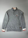 Roots Cabin | Grey Marl Quarter Zip Sweatshirt (M)