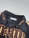 M&M’s Racing Jacket Embroidered Patches – Black/Cream (XS/S)