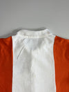 Ralph Lauren Colorblock Rugby Polo #3 RLC Skinny Fit – Orange/White (XS)