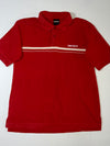 Ferrari Chest Stripe Logo Polo – Red (M)