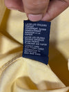 Tommy Hilfiger Pastel Yellow Short Sleeve Button-Up Shirt (M/L)