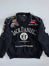 Jack Daniel’s Old No.7 NASCAR Nextel Cup Series RCR Multi-Sponsor Embroidered Racing Jacket Black (XL)