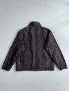 Asics Black Houndstooth Panel Padded Track Jacket (L)