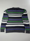 Tommy Hilfiger Cotton Cashmere Striped Sweater – Grey Multi Stripe (XL)
