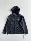 Y2K Nike Team Black Fleece-Lined Hooded Jacket (L)