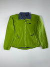 Vintage Patagonia | Lime Green Fleece-Lined Softshell Jacket | (XL)