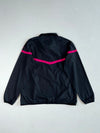 Nike Black and Pink Windbreaker Track Jacket (S)