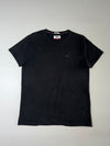 Tommy Jeans Essential Flag Logo Crewneck T-Shirt – Black (M)