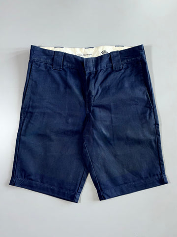 Dickies Navy Slim Straight Shorts (W:32 |L:19)