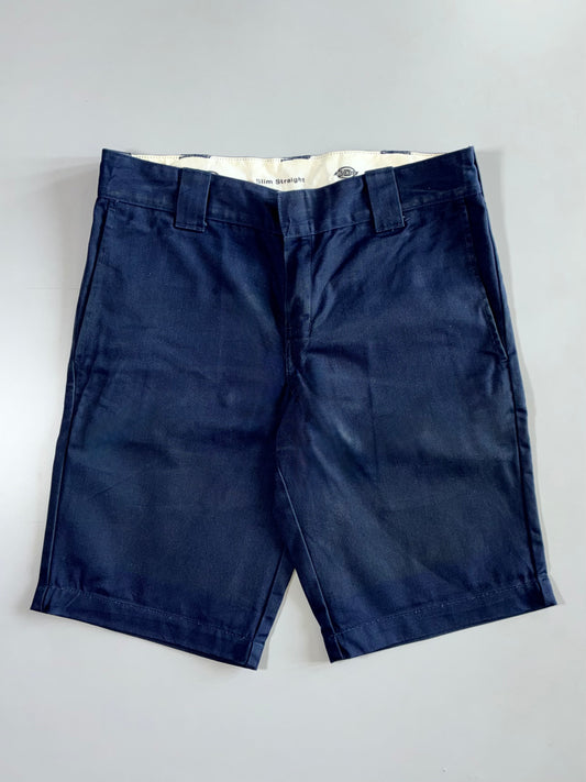 Dickies Navy Slim Straight Shorts (W:32 |L:19)