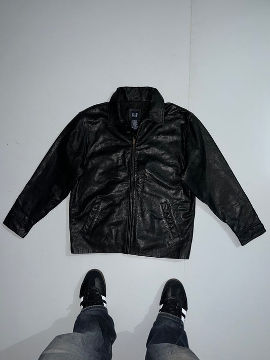 ZGAP Original Leather Jacket (RARE FIND) (S)