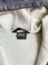 Jack Wolfskin Sherpa Lined Hooded Fleece Jacket – Grey (2XL)