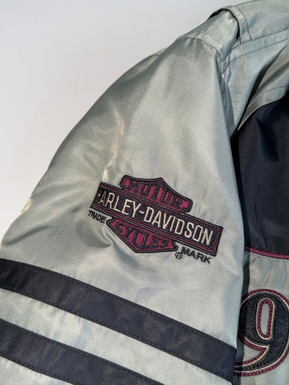 !        Vintage Harley-Davidson 1903 Legendary Motorcycles Bomber Jacket (XL/2XL)