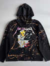 Metallica “Metal Up Your Ass” Bleached Hoodie Maison Emerald Black (XL/2XL)
