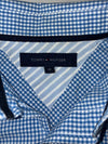 Tommy Hilfiger | Blue Gingham Check Button-Up Shirt (L)